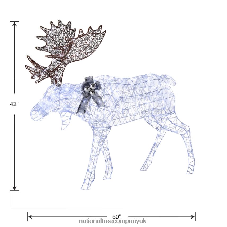 decoration | National Tree Company 50\ Pre-lit Moose Decoration F2L4F592